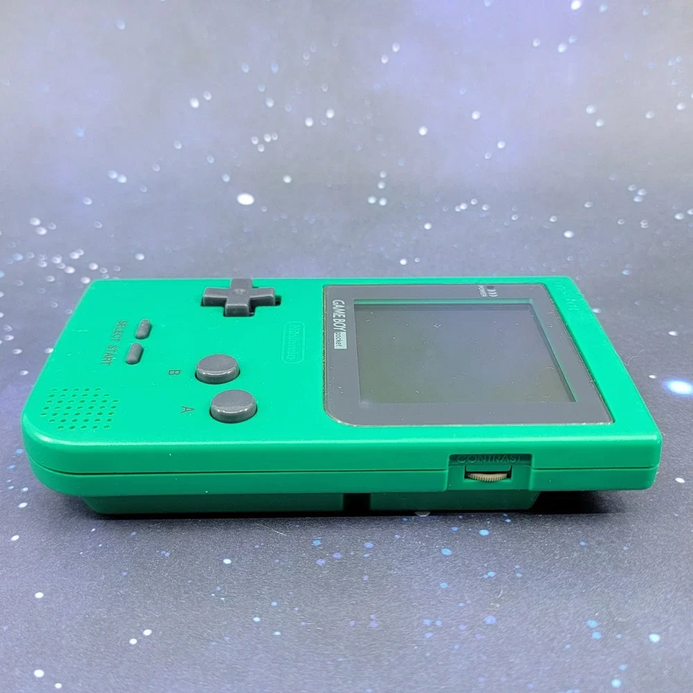 Nintendo Game Boy Pocket Green Handheld Console MGB-001 Retro Gaming